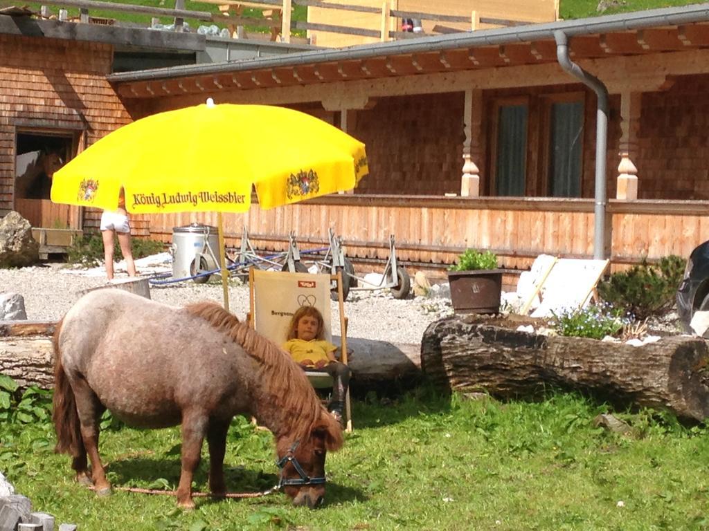 Binsalm- Schutzhuette Villa Vomp Bagian luar foto